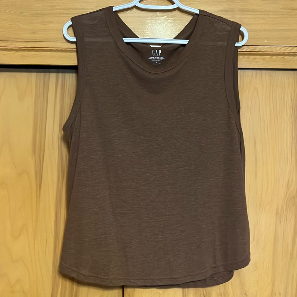 Linen blend tank